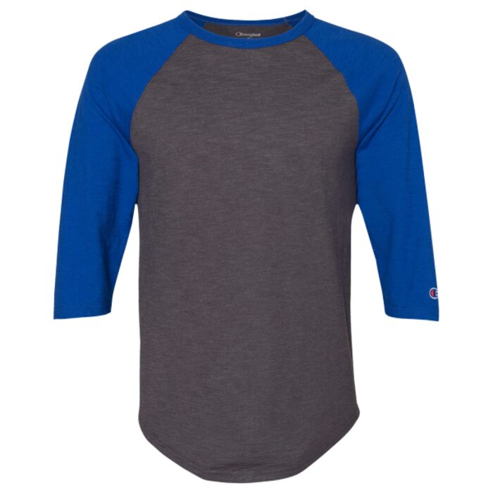 Premium Fashion Raglan Three-Quarter Sleeve Baseball T-Shirt Thumbnail