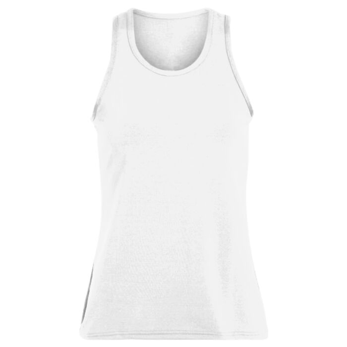 Women's Solid Racerback Tank Top Thumbnail