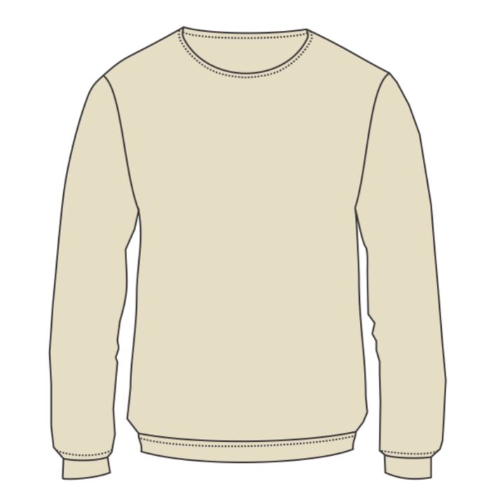 Unisex USA-Made Super Heavy Oversized Crewneck Sweatshirt Thumbnail