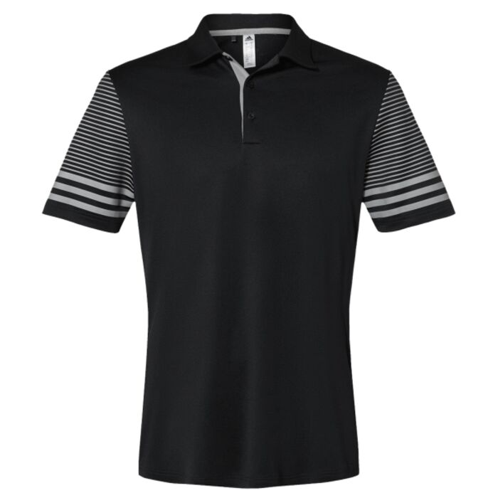 Men's Striped Sleeve Polo Thumbnail