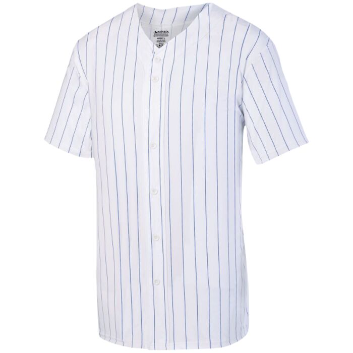 Youth Pinstripe Full-Button Jersey Thumbnail