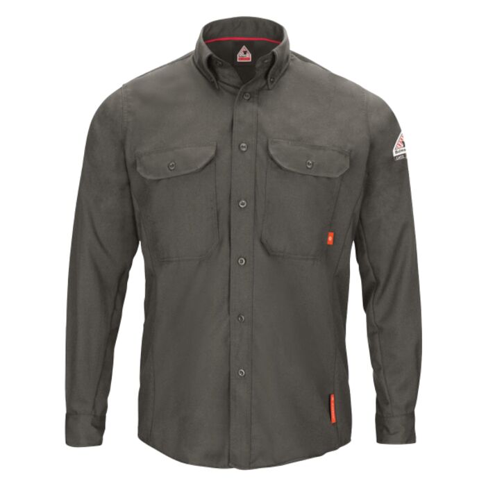 Men's iQ Series® Long Sleeve Comfort Woven Lightweight Shirt Thumbnail