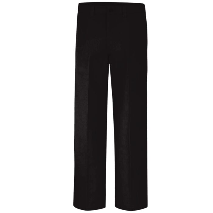 Men's Extended Sizes Flat Front Comfort Waist Pants Thumbnail