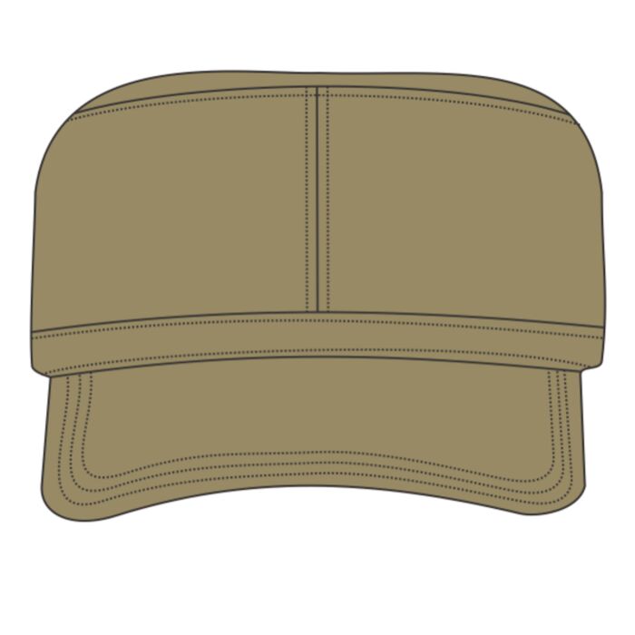 Distressed Military Hat Thumbnail
