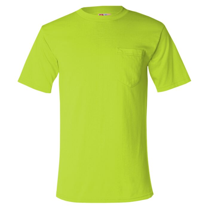 USA-Made 50/50 Short Sleeve T-Shirt with a Pocket Thumbnail